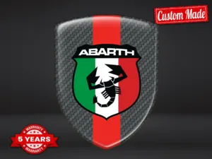 Fiat Abarth Mejores Pegatinas Parachoques Resistentes Alta Calidad